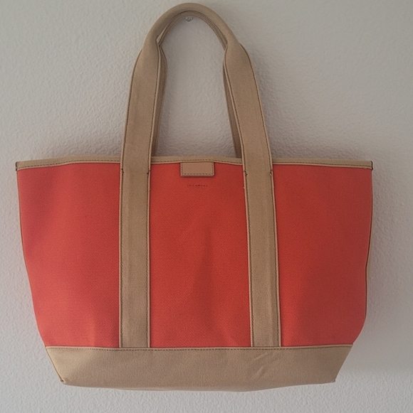 J. Crew Handbags - J. Crew Surfside Canvas Tote Bag, New With Tags